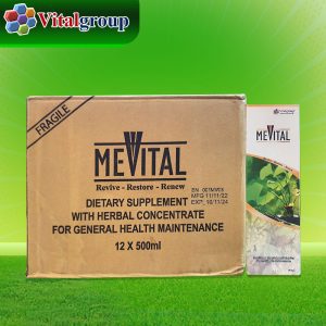 Mevital Nước Uống Dinh Dưỡng Chống Lão Hóa Thùng 12 Chai