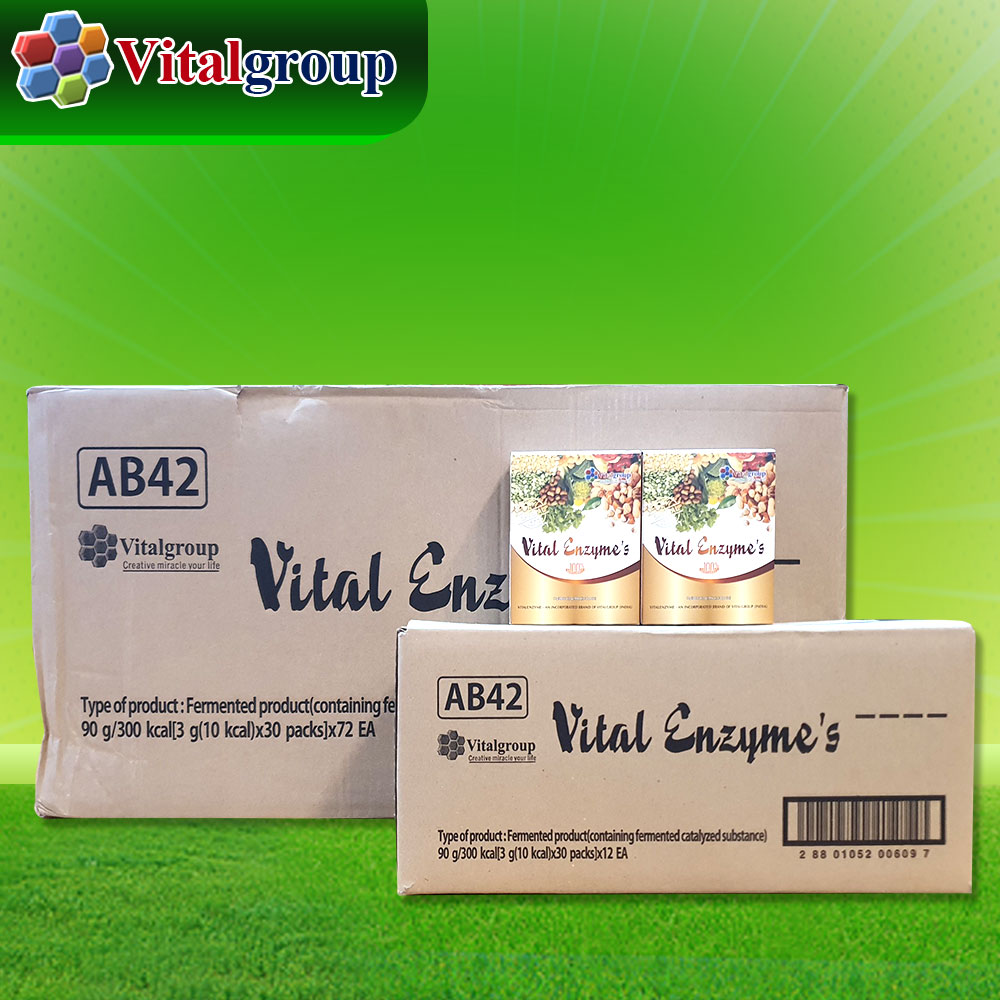 Vital Enzyme’s Chính Hãng Nguyên Kiện 6 Thùng ( 72 Hộp )