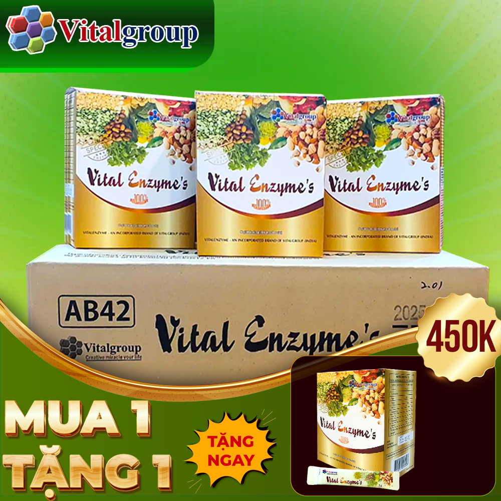 Vital Enzyme’s Chính Hãng Thùng 12 Hộp